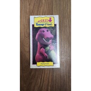 Barney And Friends Playing It Safe VHS Tape 1992 Time Life Video The Lyons Group